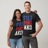 T-shirt Philippin Ako (avant seulement) (Unisexe)