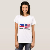 T-shirt Philippin américain (Devant entier)