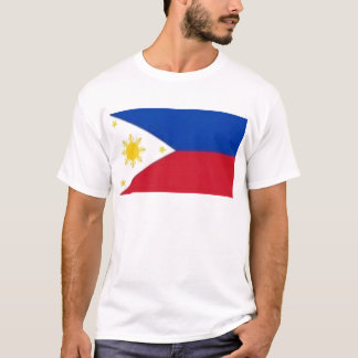 T-shirt philippin de drapeau