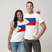 T-shirt philippin de drapeau (Unisexe)