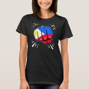 T-shirt Philippine Drapeau philippin Pi américain philippi