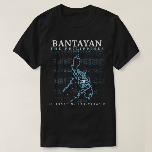 T-shirt Philippines Bantayan (Design devant)