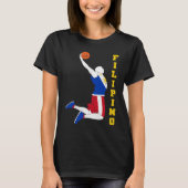 T-shirt Philippines Basket-ball sportif philippin (Devant)