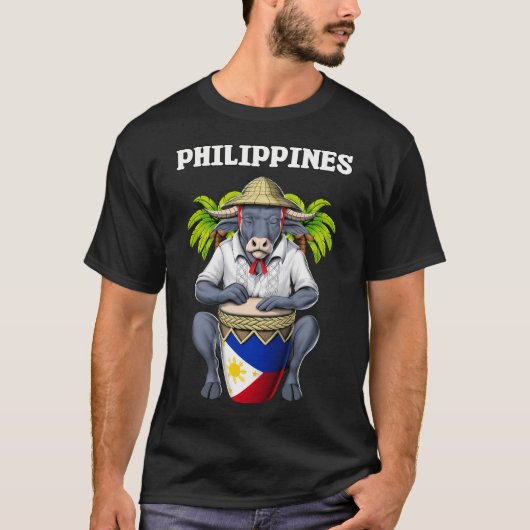 T-shirt Philippines Carabao (Devant)
