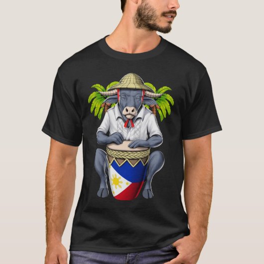 T-shirt Philippines Carabao (Devant)