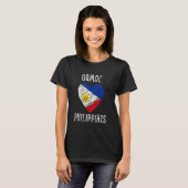 T-shirt Philippines Drapeau Coeur Ormoc (Devant entier)