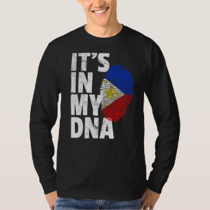T-shirt Philippines Drapeau dans mon pays de Noël