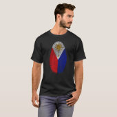 T-shirt Philippines Drapeau Empreinte C'est dans mon don A (Devant entier)