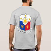 T-shirt Philippines Fête de l'indépendance du drapeau (Dos)