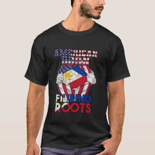 T-shirt Philippines Fierté philippine forte fière Amérique