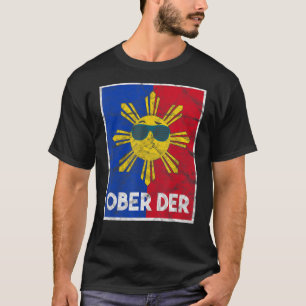 T-shirt Philippines Filipina Pride Filipino Fière Drapeau