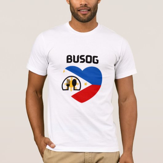 T-shirt Philippines | Filipino | Busog (Devant)