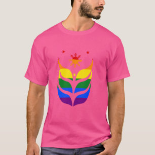 T-shirt Philippines LGBTQ Filipina Filipina Gay Lesbienne