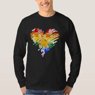T-shirt Philippines LGBTQ Filipina Filipina Gay Lesbienne