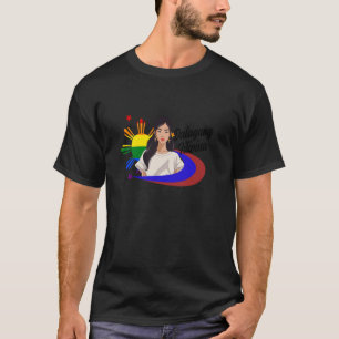 T-shirt Philippines LGBTQ Filipino Girl Filipina Gay Lesbi