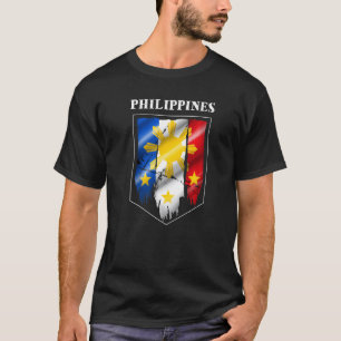 T-shirt Philippines Pinay Fierté Philippine Drapeau du Pay