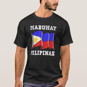T-shirt Philippines Pinay Fierté Philippine Drapeau Mabu