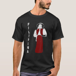 T-shirt Philippines Pinay Filipina Filipiniana Femme Fière