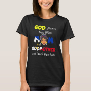 T-shirt Philippines Pinay Filipina Maman Lola Ninang Godmo