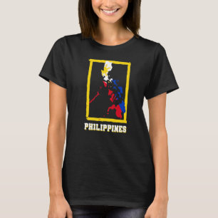 T-shirt Philippines Pinay Filipino Pride Pays Drapeau Isla