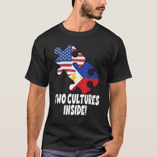 T-shirt Philippines pour hommes et femmes (Devant)