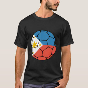 T-shirt Philippines Soccer Ball Drapeau Jersey Football Fi