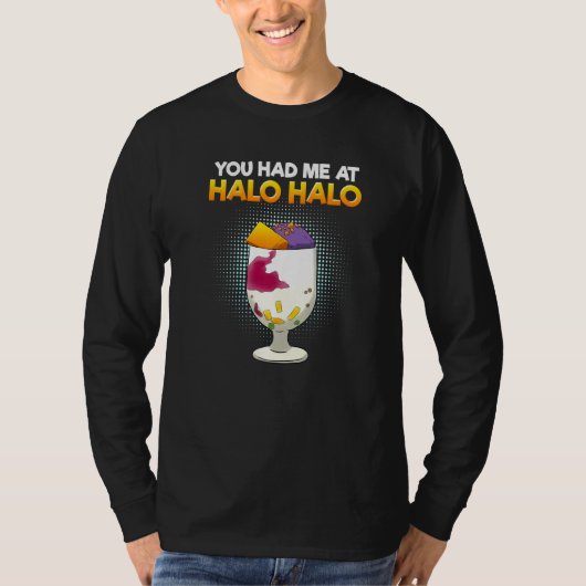 T-shirt Philippines Vous M'Avez Eu À Halo Hallo Dessert Fo (Devant)