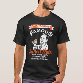 T-shirt Phillip Ondees Nuts - Humour Adulte Amusant Se Rem