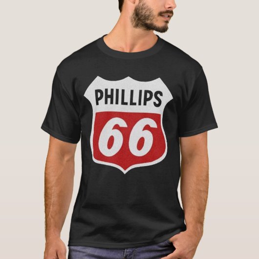 T-shirt phillips 66 (Devant)