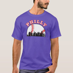T-shirt Philly Baseball Philly PA Cityscape