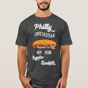 T-shirt Philly Cheesesteaks Philadelphia Pennsylvania Phil