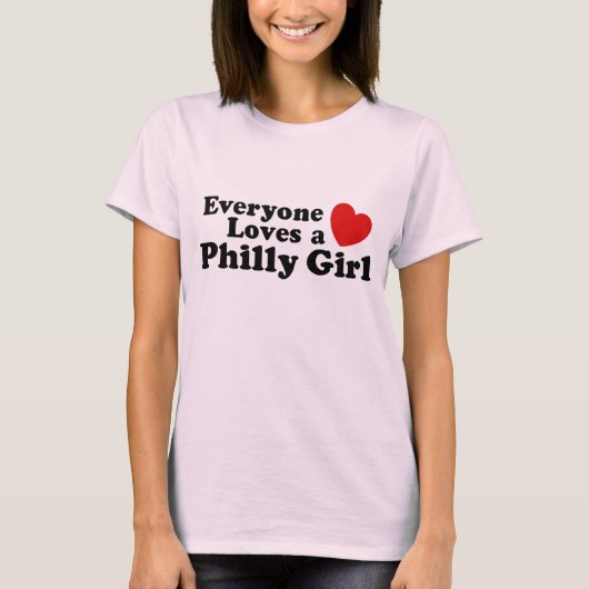 T-shirt Philly Girl (Devant)