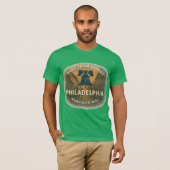 T-shirt Philly Jersey Tee | Bella+Canvas (Devant entier)