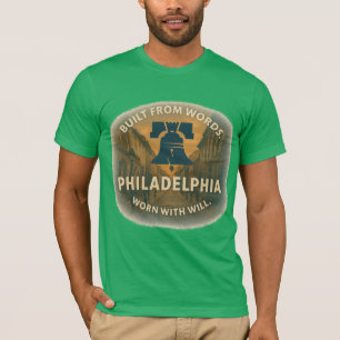 T-shirt Philly Jersey Tee Bella+Canvas
