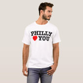 T-shirt Philly vous aime (Devant entier)