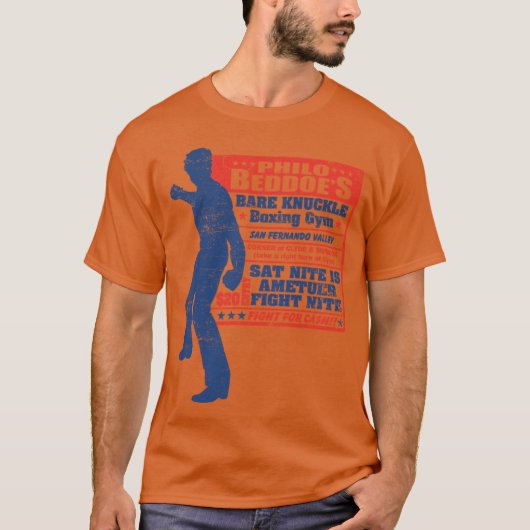 T-shirt Philo Beddos Bareknuckle Boxing Gym (Devant)