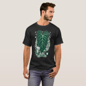 T-shirt Philodendron Splendid Toe Skateboard Leaf Head (Devant entier)
