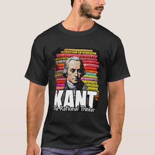 T-shirt Philosophe Kant (Devant)