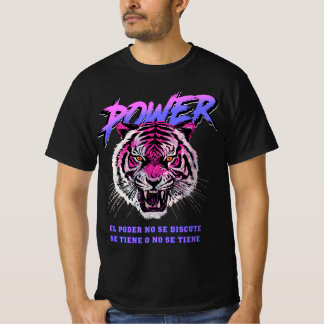 T-shirt Philosophie de puissance Vaporwave