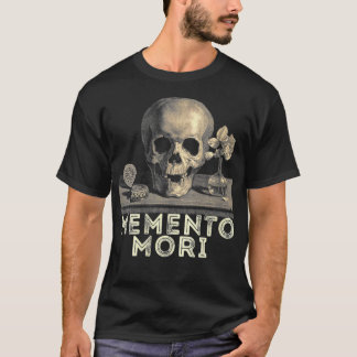 T-shirt Philosophie de stoïcisme Memento Mori