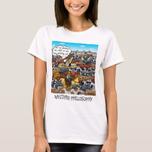 T-shirt Philosophie drôle avec philosophie occiden