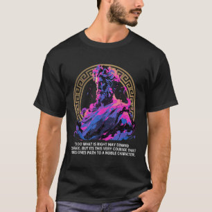 T-shirt Philosophie Inspirationnelle stoïque Epic Vieux St