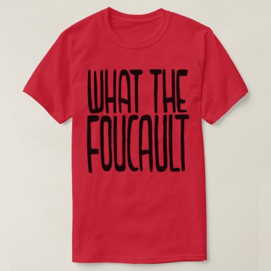 T-shirt Philosophie Le Foucault (Design devant)