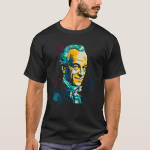 T-shirt Philosophie Marque Emmanuel Kant Philosopher