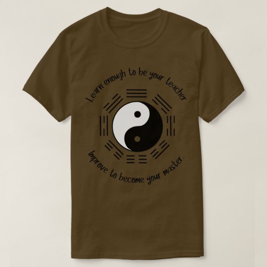 T-shirt Philosophie taoïste I Ching (Design devant)
