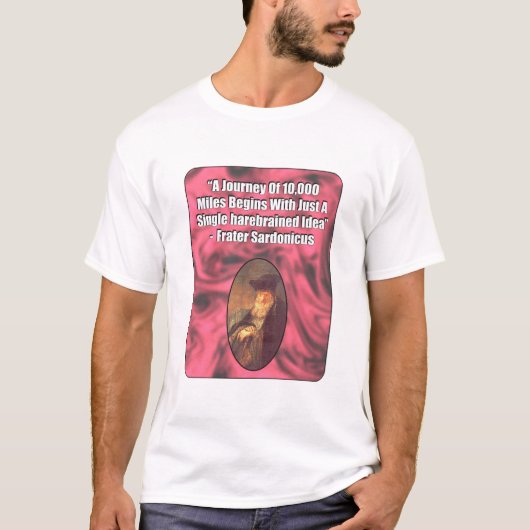 T-shirt philosophique (HOMME) (Devant)