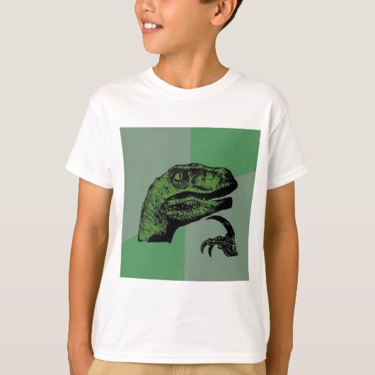 T-shirt Philosoraptor (Devant)