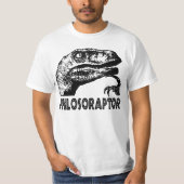 T-shirt Philosoraptor (Devant)