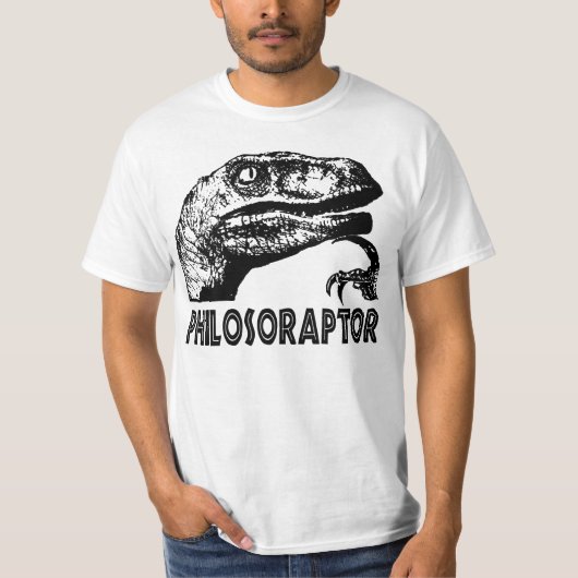 T-shirt Philosoraptor (Devant)