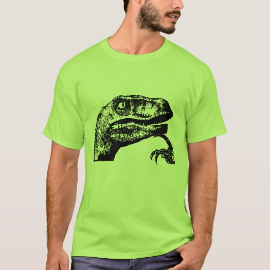 T-shirt Philosoraptor (Devant)